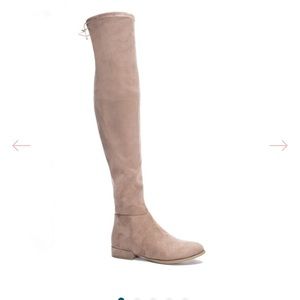 Chinese Laundry Rochelle suede over the knee boots